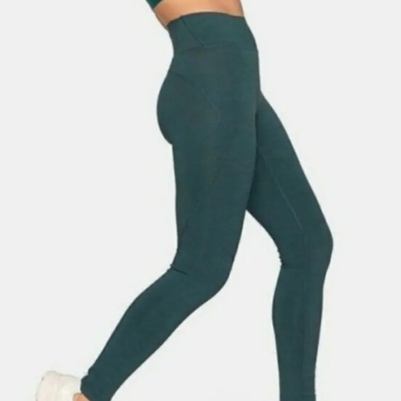 Outdoor Voices Pants - OUTDOOR VOICES Green Yoga Leggings